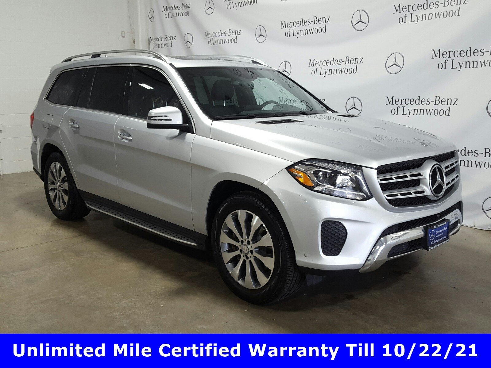 Certified Pre Owned 2017 Mercedes Benz Gls 450 4matic