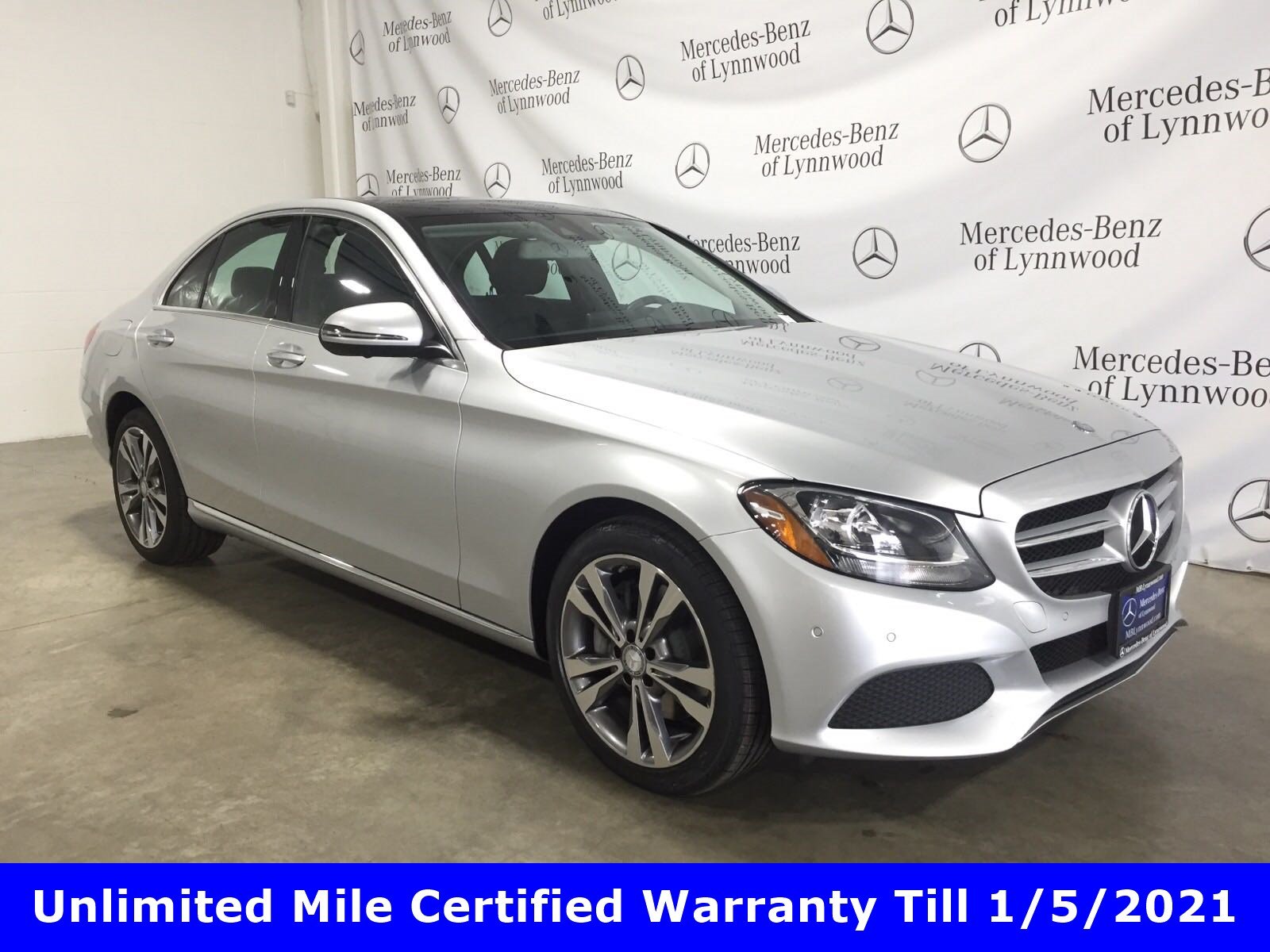 Certified Pre-owned 2016 Mercedes-benz C-class C 300 4matic® Sedan In 