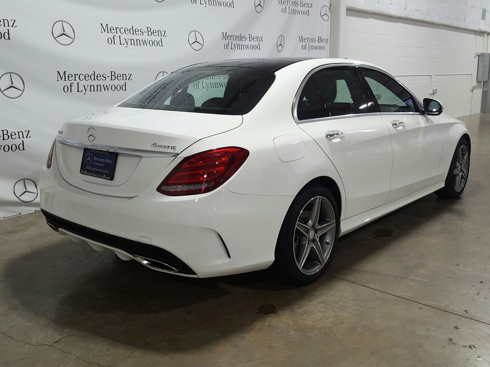 Certified Pre Owned 2017 Mercedes Benz C Class C 300 4matic® Sedan In