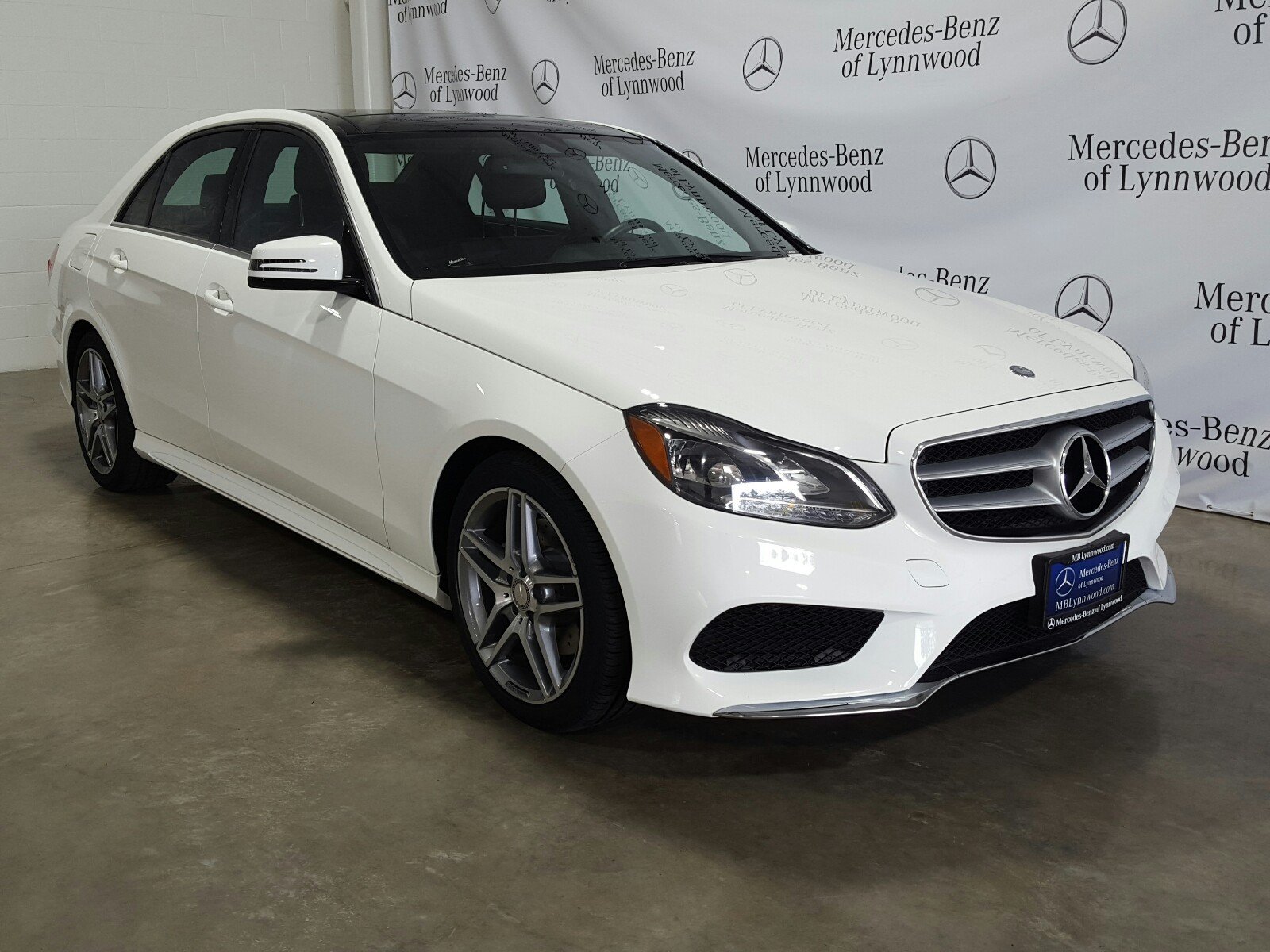 Certified Pre-Owned 2014 Mercedes-Benz E-Class E 350 Sport 4MATIC ...