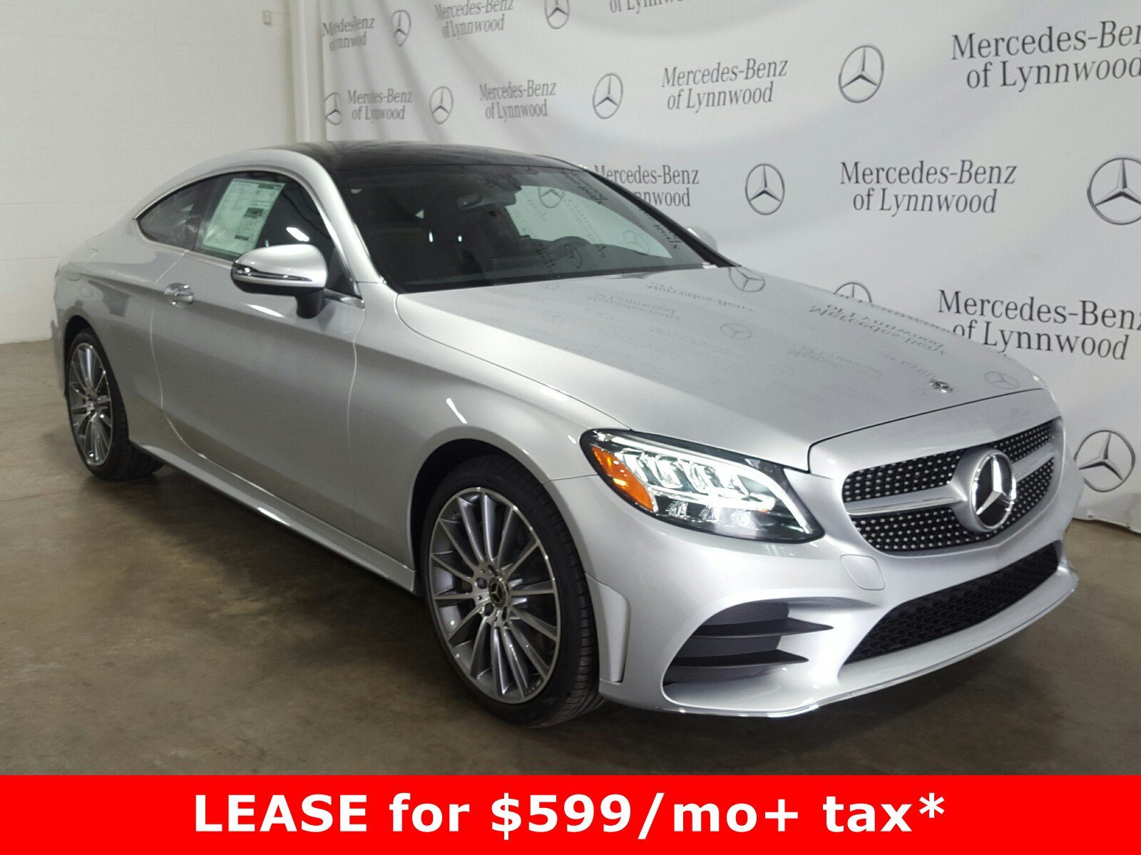 New 2019 Mercedes Benz C 300 4matic Coupe